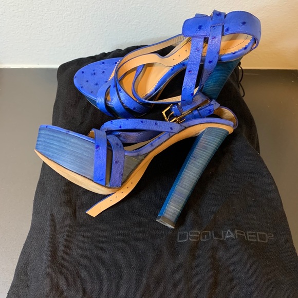 DSQUARED 💙MADE IN ITALY💙 SIZE 7,5 - Picture 3 of 3